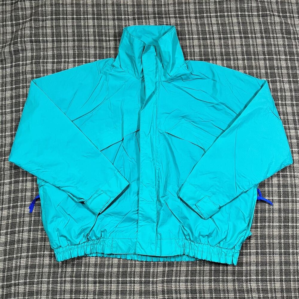 Vintage Steep Slopes Fashion Snow Ski Wear Jacket Men's XL Retro Windbreaker